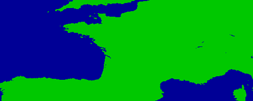 animation of Cloud type over France